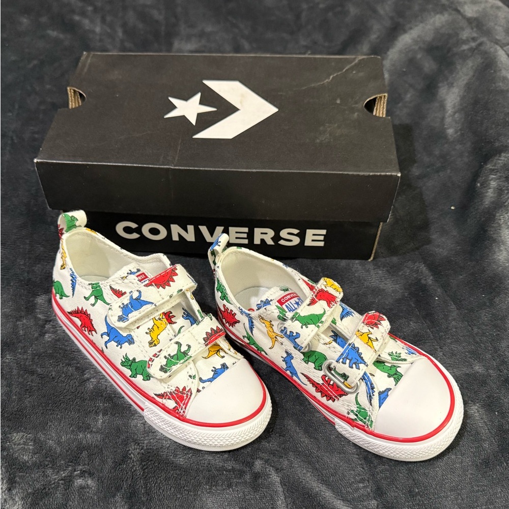 Converse Kids Dinosaur Print Sneakers